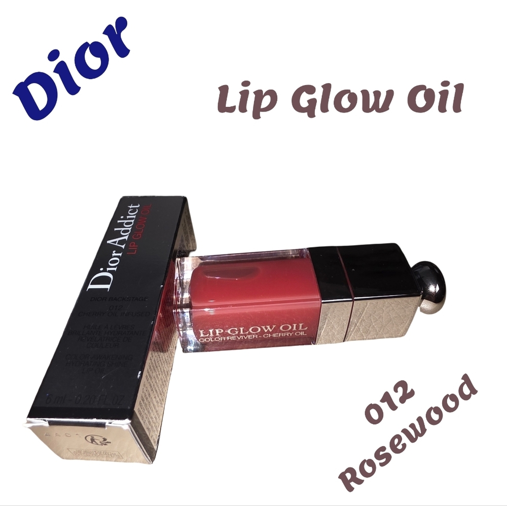 Dior Addict Lip Glow Oil Rosewood 012 NEW